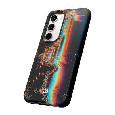 Prismatic Circuit · Tough Phone Case for Samsung · Black