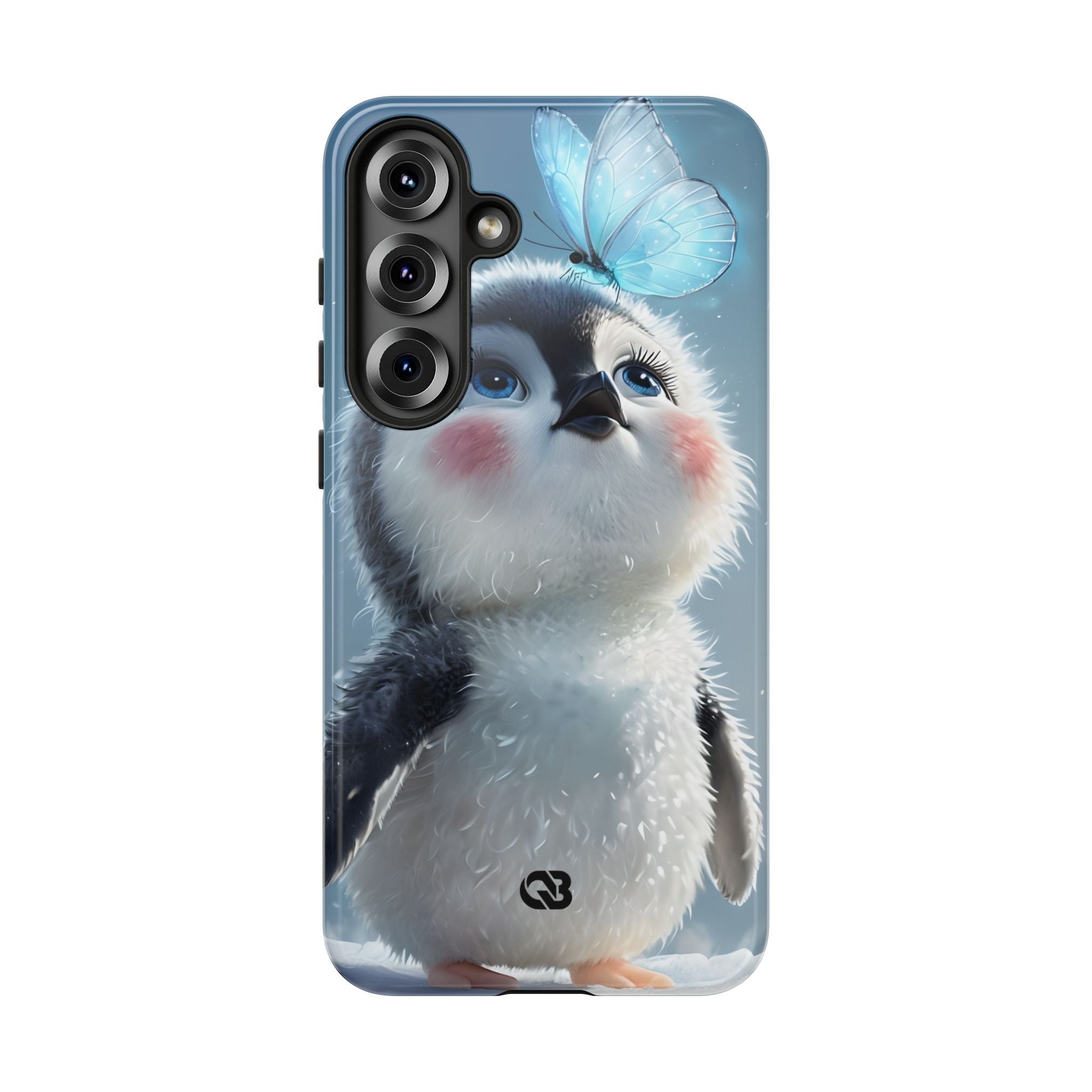 Frosty Penguin Glow · Tough Phone Case for Samsung