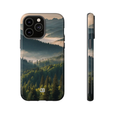 Foggy Mountain Ridge · Tough Phone Case for iPhone