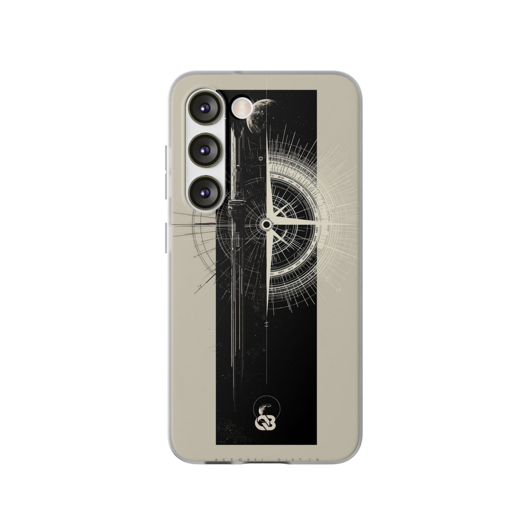 Beige Lite Phone Case for Samsung - Zenith Vector Spire