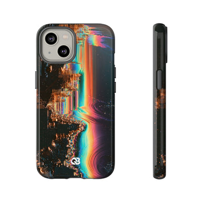 Prismatic Circuit · Tough Phone Case for iPhone · Black