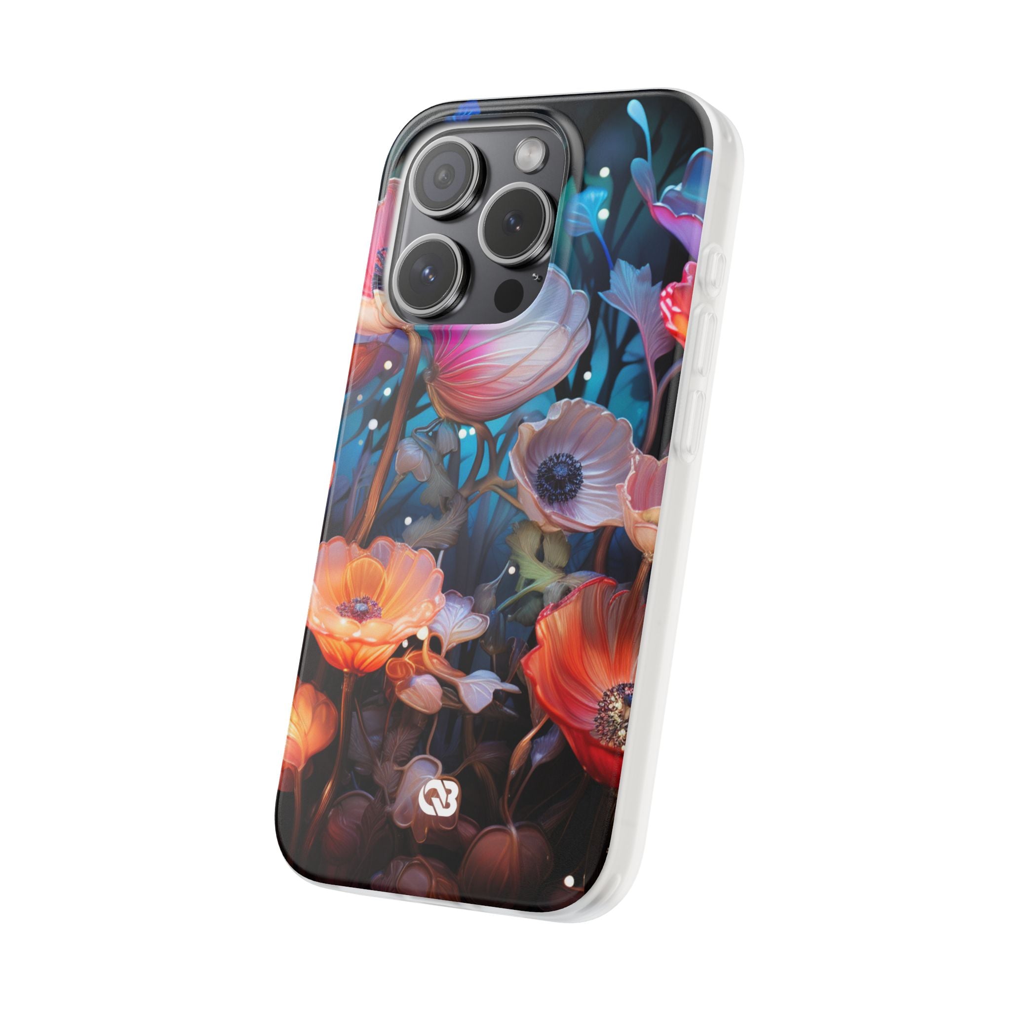 Luminous Poppy Glade · Soft Coque de téléphone pour iPhone