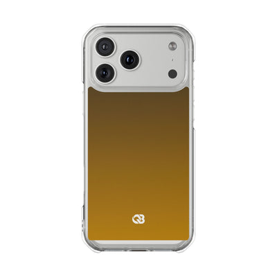 Golden Umber · Clear Impact Magnetic Phone Case for iPhone · Gold