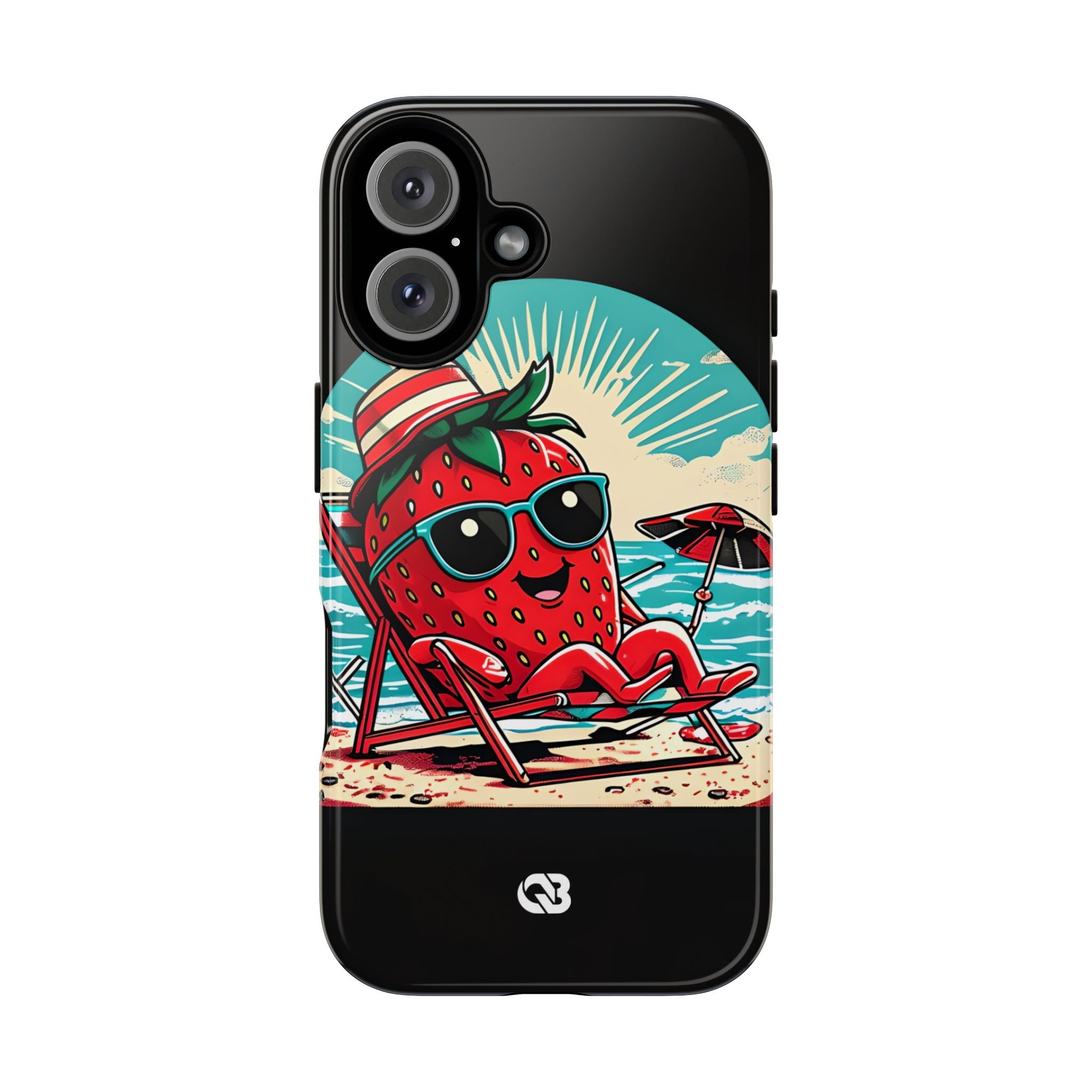 Retro Coastal Berry · Tough Fundas para teléfono para iPhone