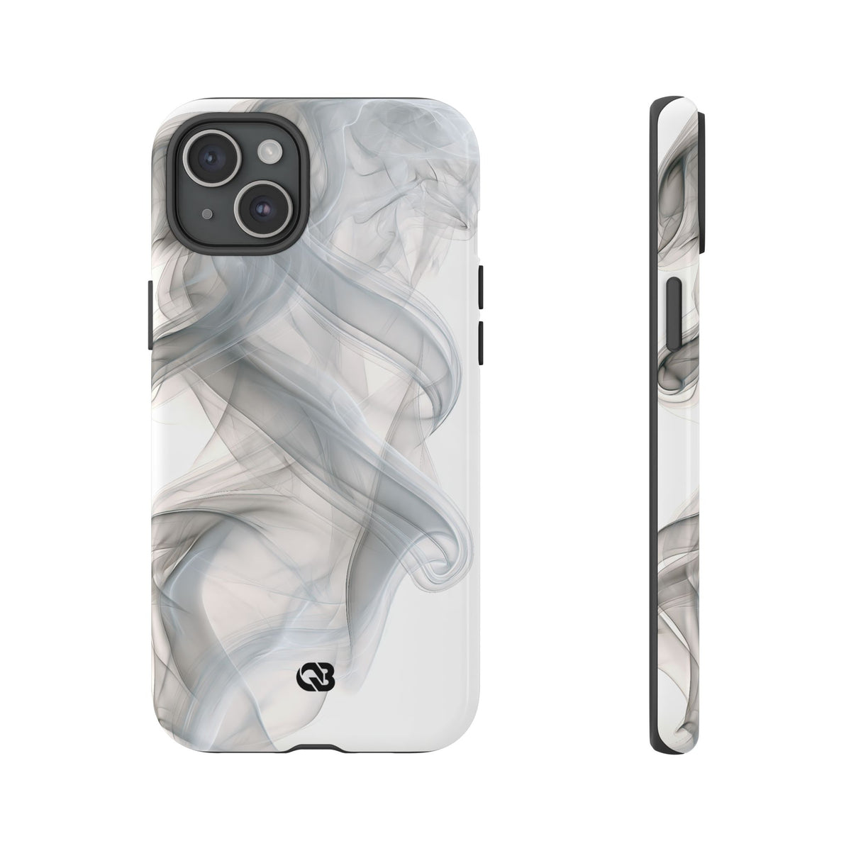 Vapor Noir · Tough Phone Case for iPhone · White