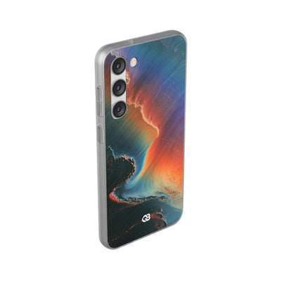 Prismatic Aura Shift · Lite Phone Case for Samsung · Blue
