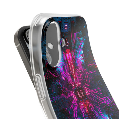 Neural Circuit Core · Lite Phone Case for iPhone ·  Black