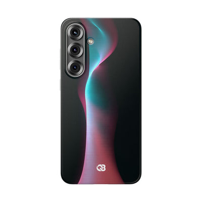 Neon Pixel Flow · Lite Phone Case for Samsung · Black