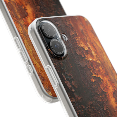 Orange Lite Phone Case for iPhone - Oxidized Iron Crust