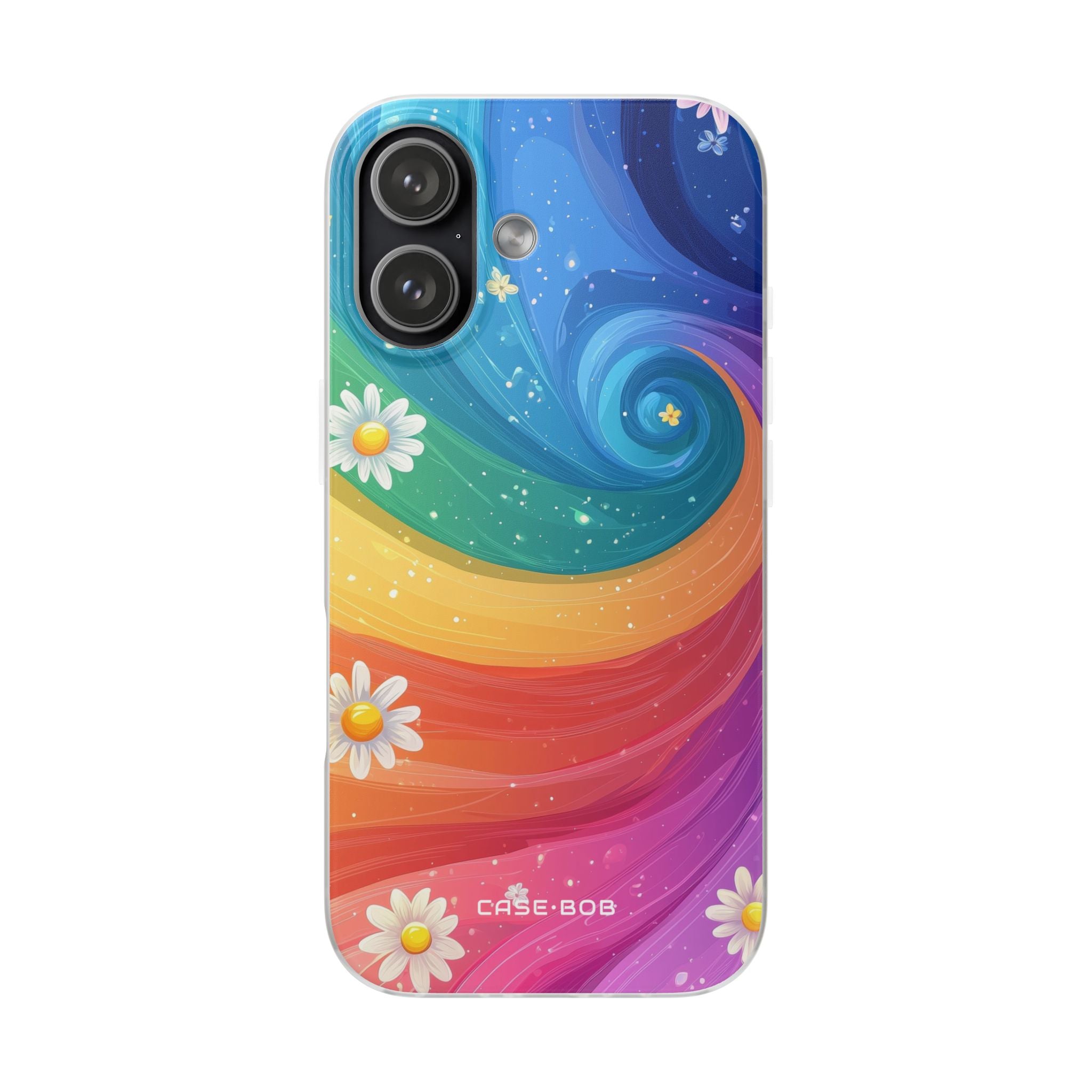 Vortex Bloom iPhone 17 Case - Soft - CASE•BOB