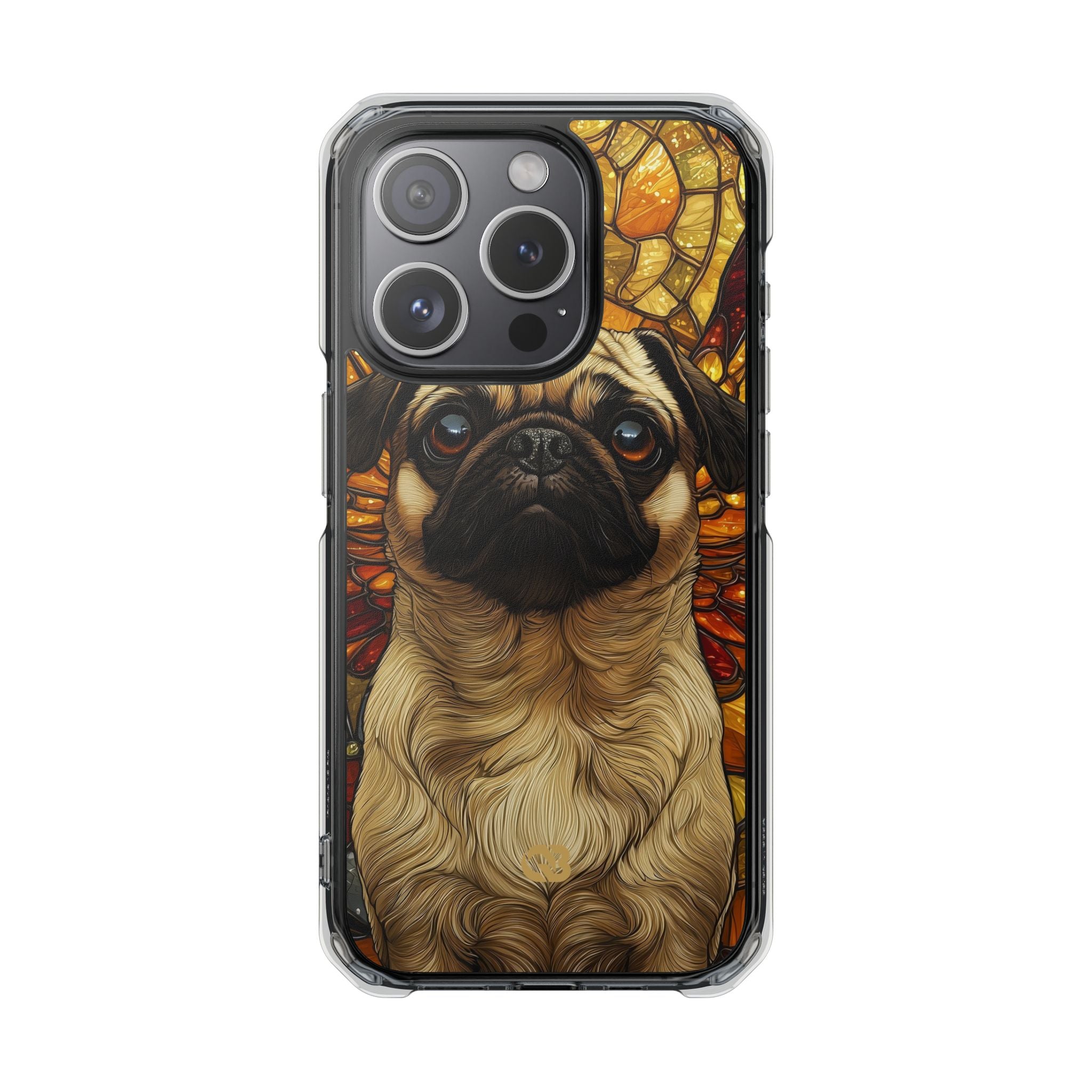 Amber Pug Divinity · Impact Phone Case for iPhone · Magsafe