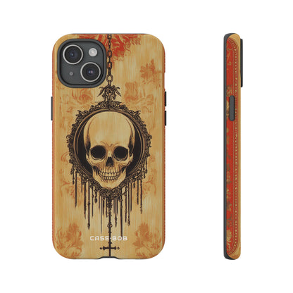 Skull Anhänger iPhone 15 Plus Case - Tough