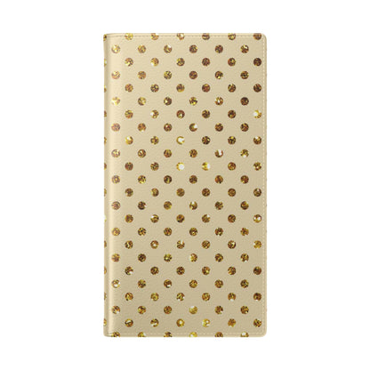 Golden Sparkle - Samsung S23 Ultra Case - Wallet