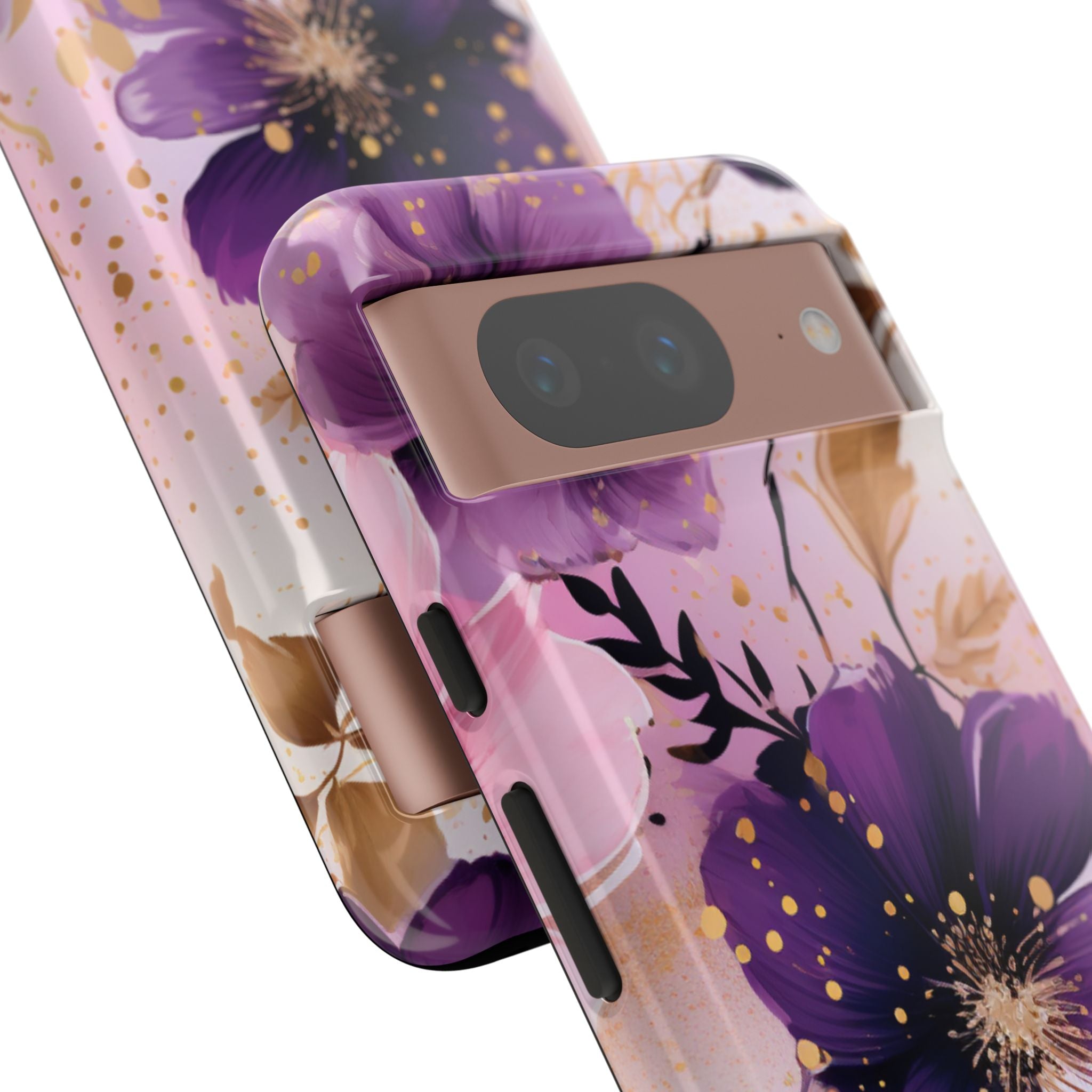 Gilded Violet Bloom · Tough Hoesje voor Google Pixel