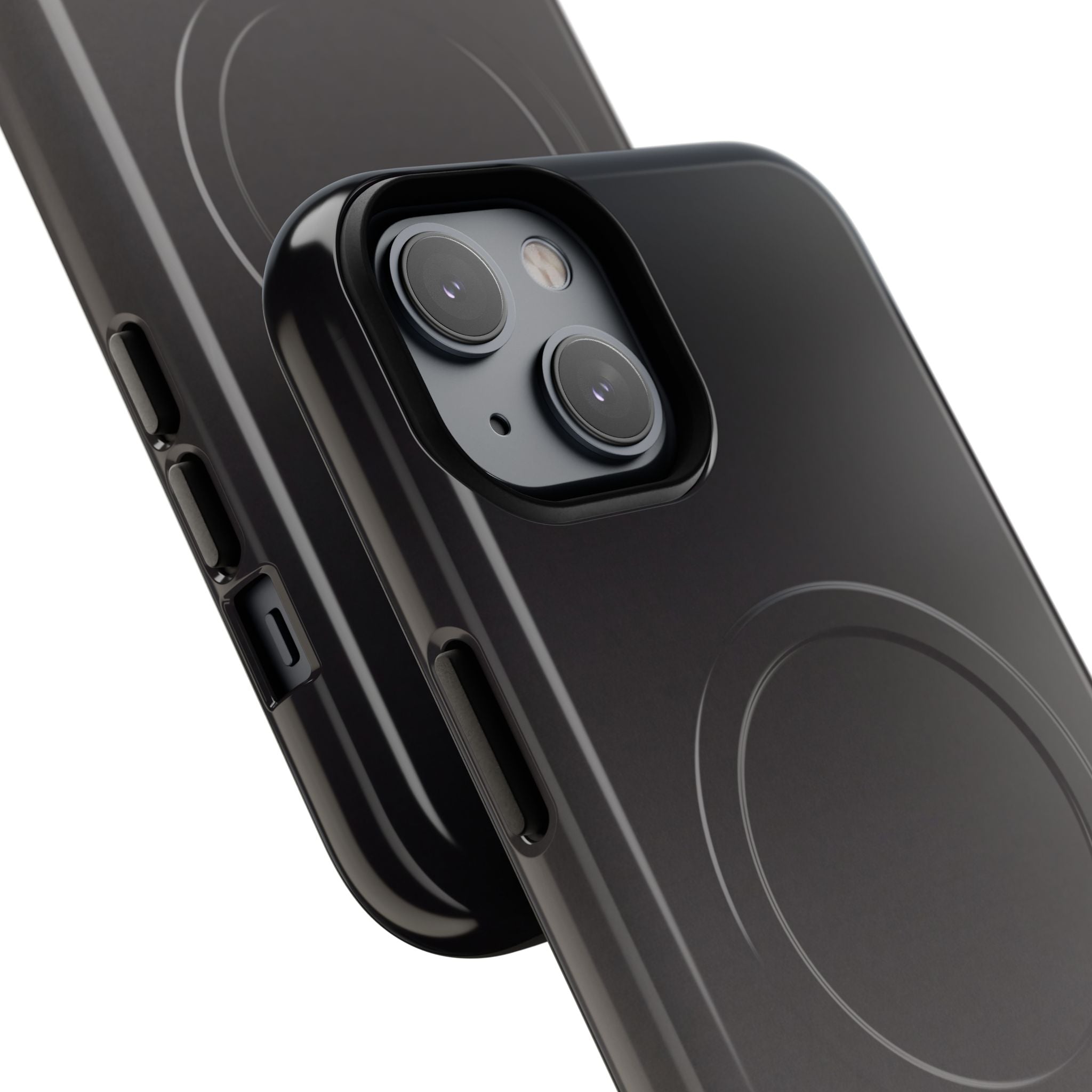 Grey Tough 2.0 Magsafe Phone Case for iPhone - Obsidian Ash Fade