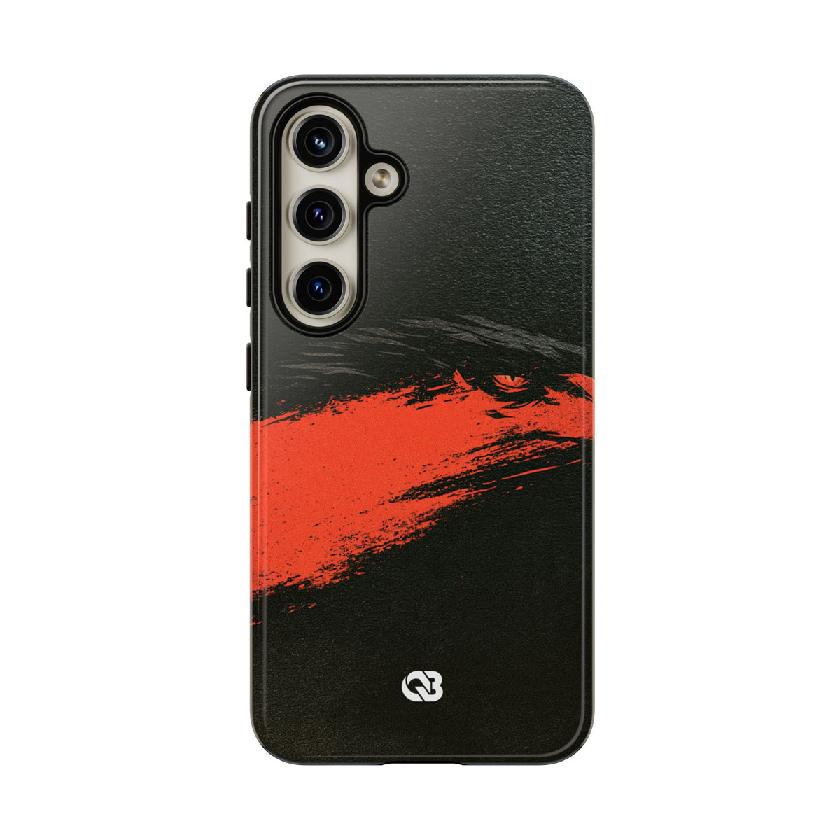 Crimson Raptor Noir · Tough Phone Case for Samsung · Black