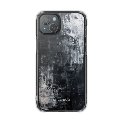 Texturiertes Blackscape iPhone 15 Plus Case - Impact
