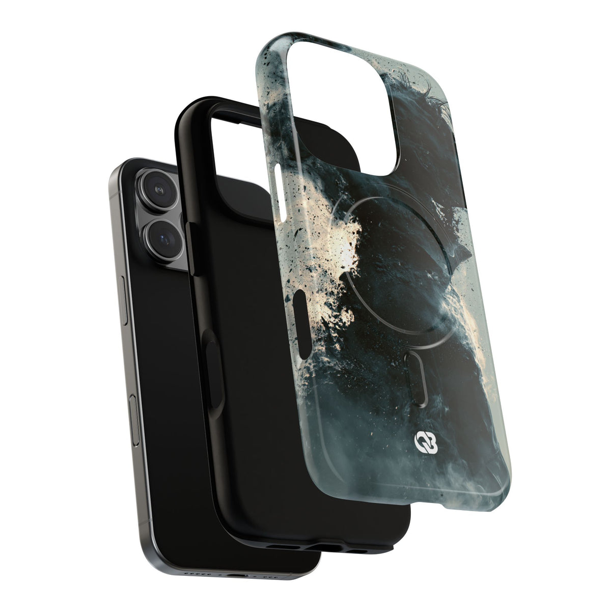 Ashen Dissolution · Tough 2.0 Magnetic Phone Case for iPhone · Black