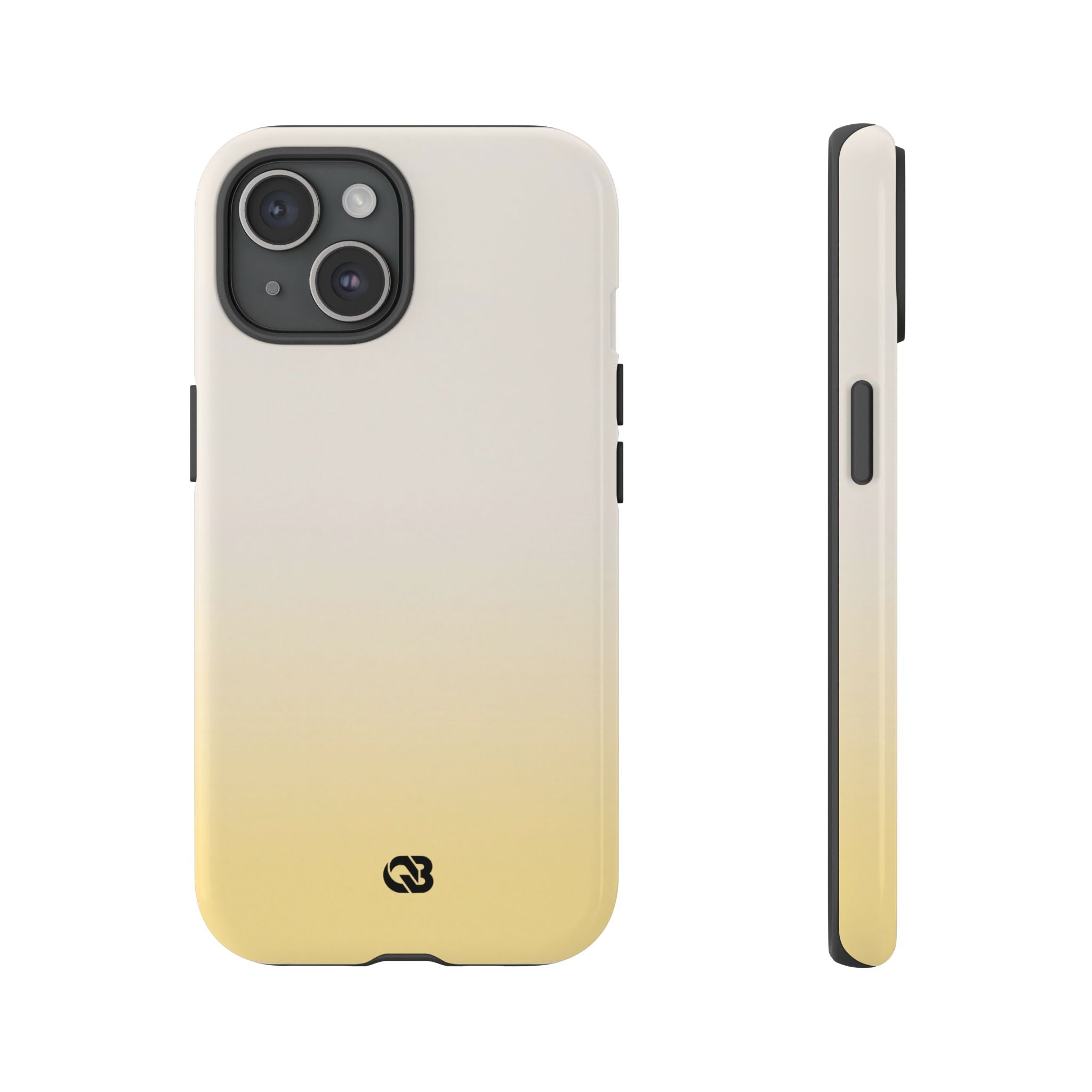 Yellow Tough Phone Case for iPhone - Bleached Citron Haze