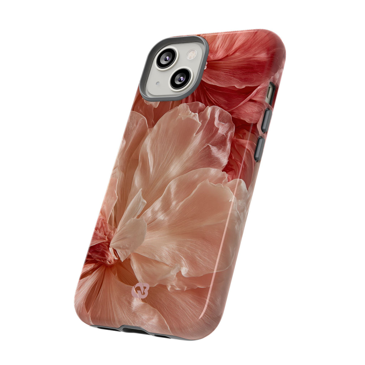 Blush Silk Bloom · Tough Phone Case for iPhone · Pink