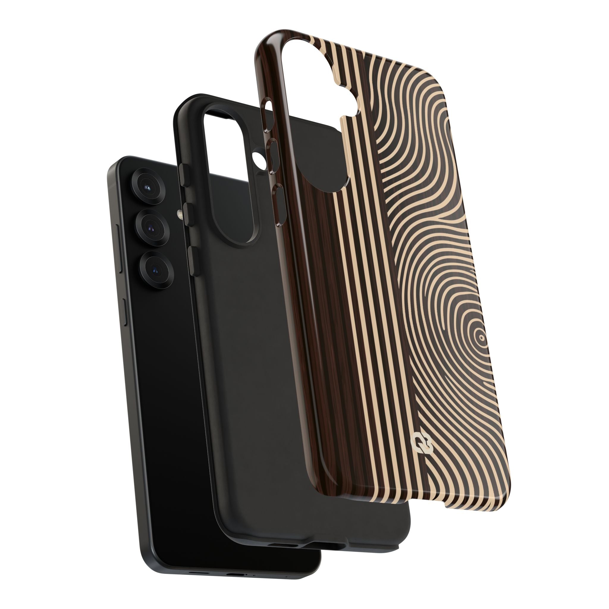 Brown Tough Phone Case for Samsung - Espresso Sand Ridge