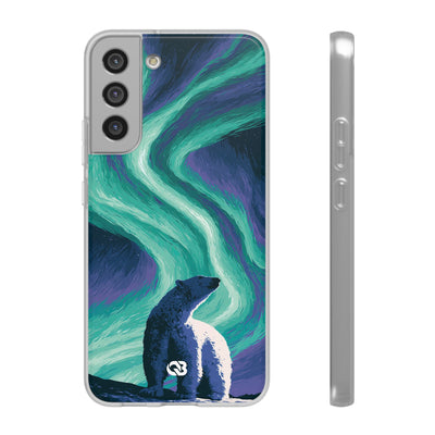 Arctic Aurora Bear · Lite Phone Case for Samsung · Teal