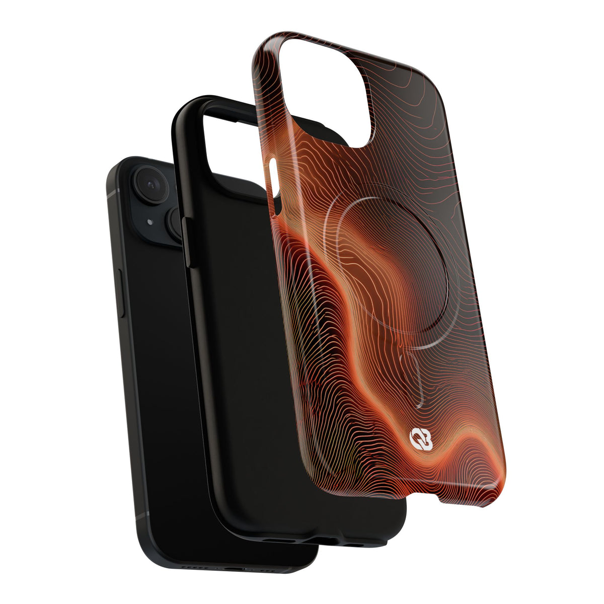 Caldera Ridge · Tough 2.0 Magnetic Phone Case for iPhone · Orange