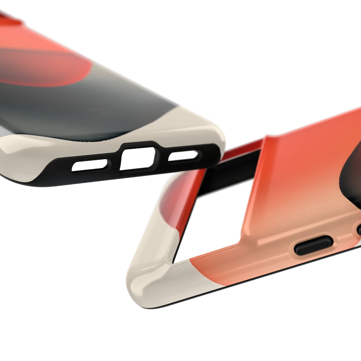 Translucent Crimson Form · Tough Phone Case for Pixel ·  Red