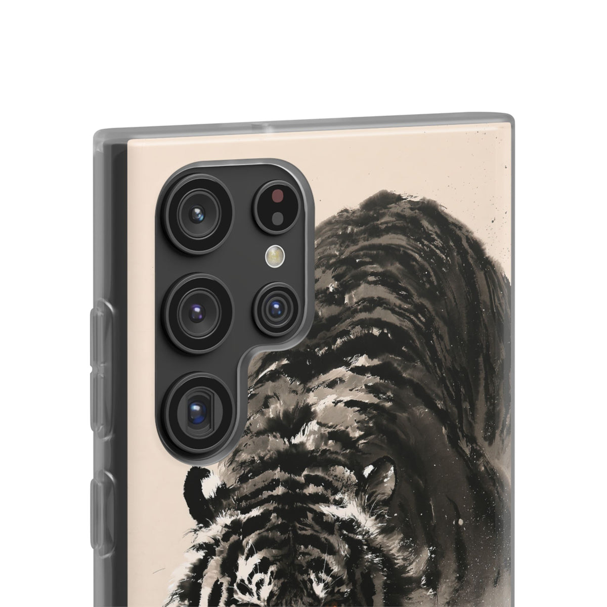 Ink Wash Tiger · Lite Phone Case for Samsung · Beige