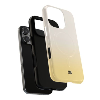 Yellow Tough 2.0 Magsafe Phone Case for iPhone - Bleached Citron Haze
