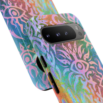 Chromatic Mystic Sigil · Tough Phone Case for Pixel ·  Blue