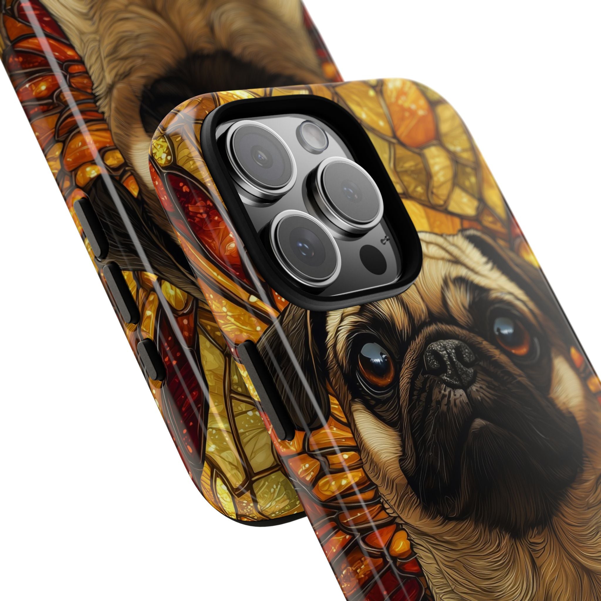 Amber Pug Divinity · Tough Phone Case for iPhone