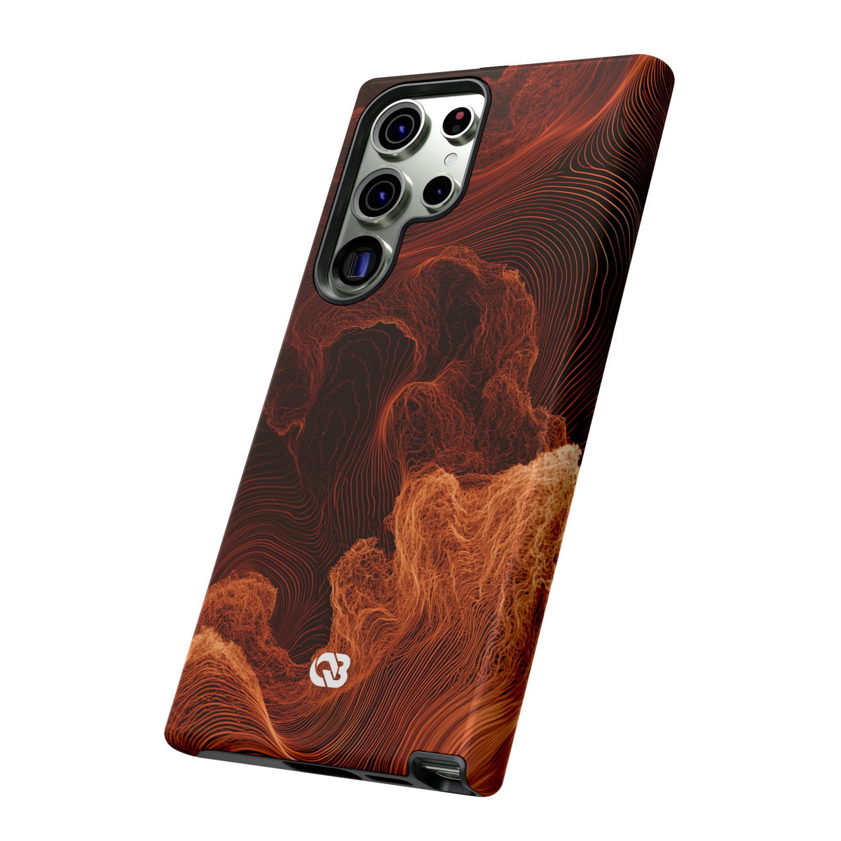 Amber Filament · Tough Phone Case for Samsung · Orange