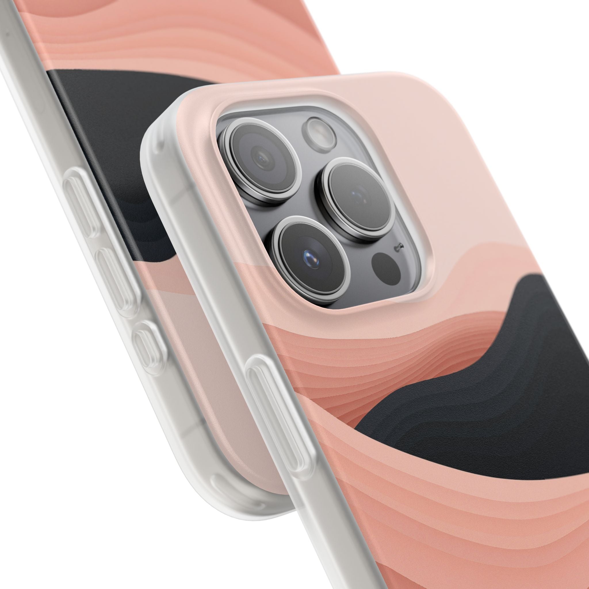 Pink Lite Phone Case for iPhone - Dune Shadow Layers