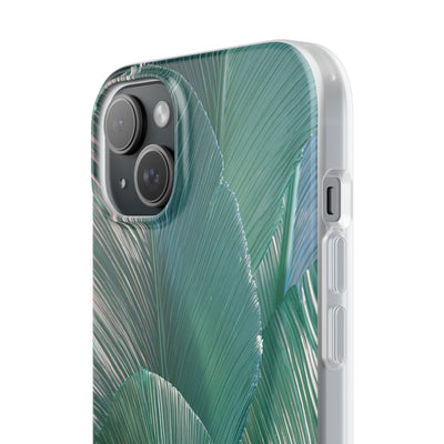 Translucent Fan Palm · Lite Phone Case for iPhone ·  Teal