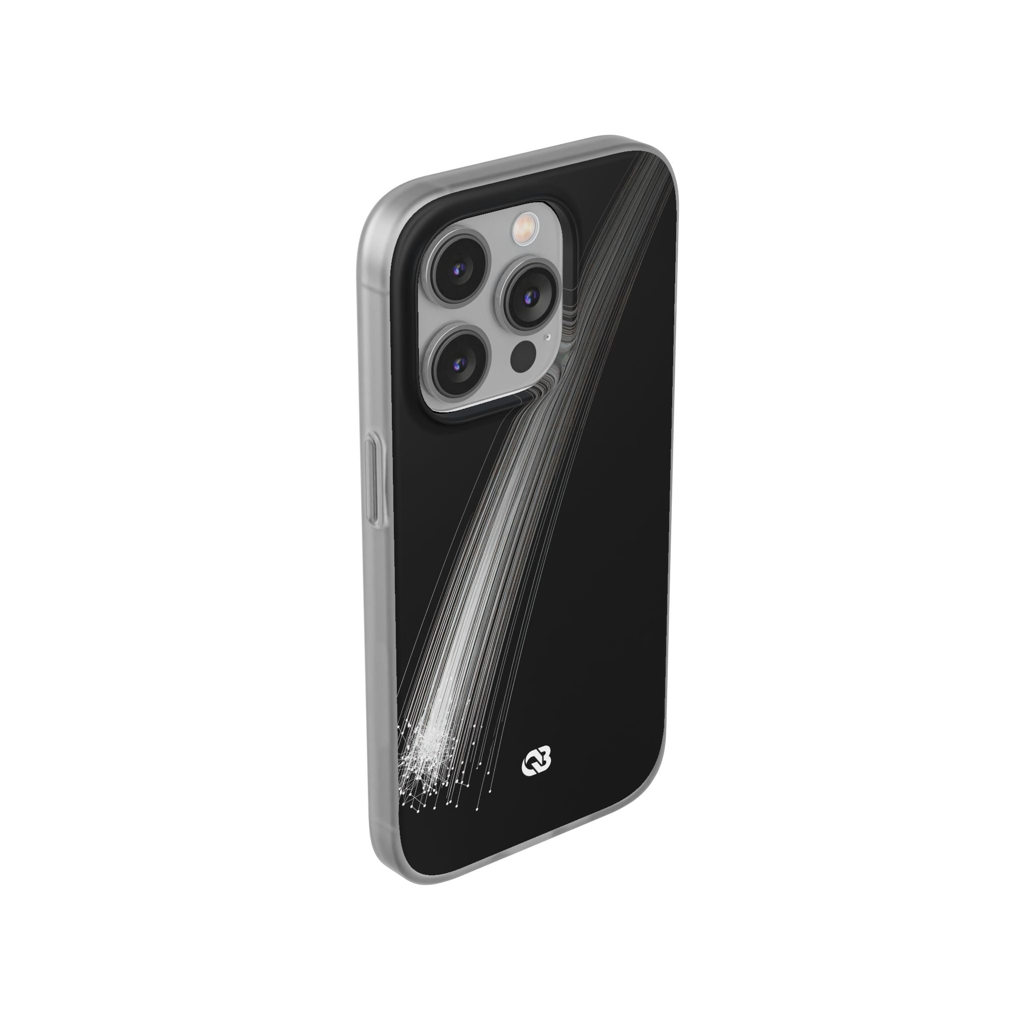 Black Lite Phone Case for iPhone - Linear Velocity Beam