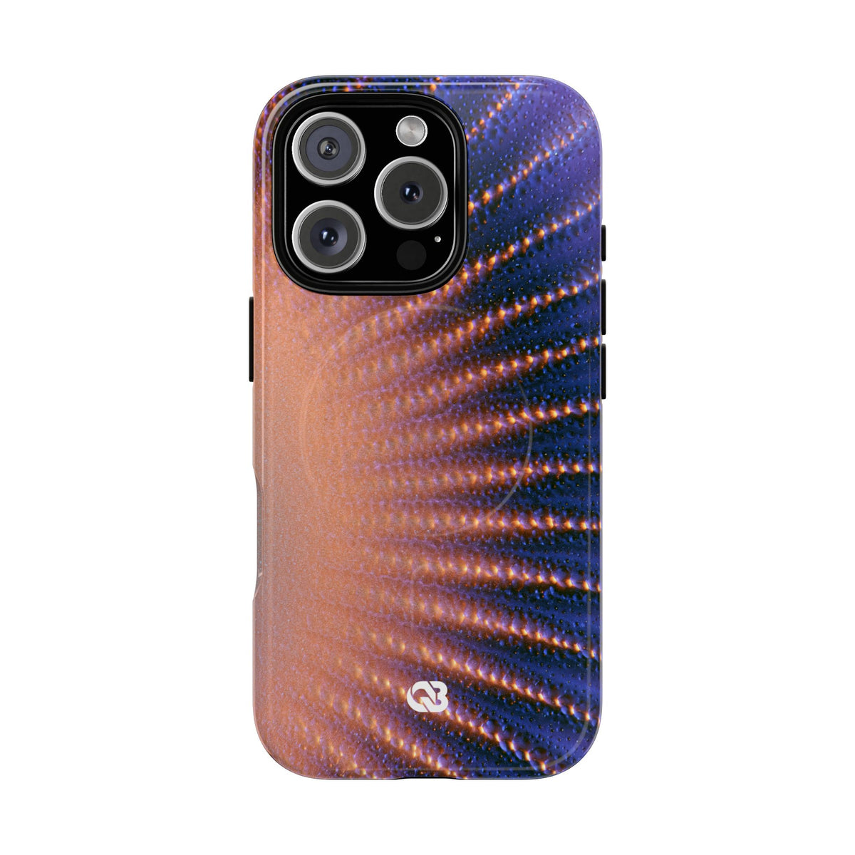 Luminous Aura Burst · Tough 2.0 Magnetic Phone Case for iPhone · Blue