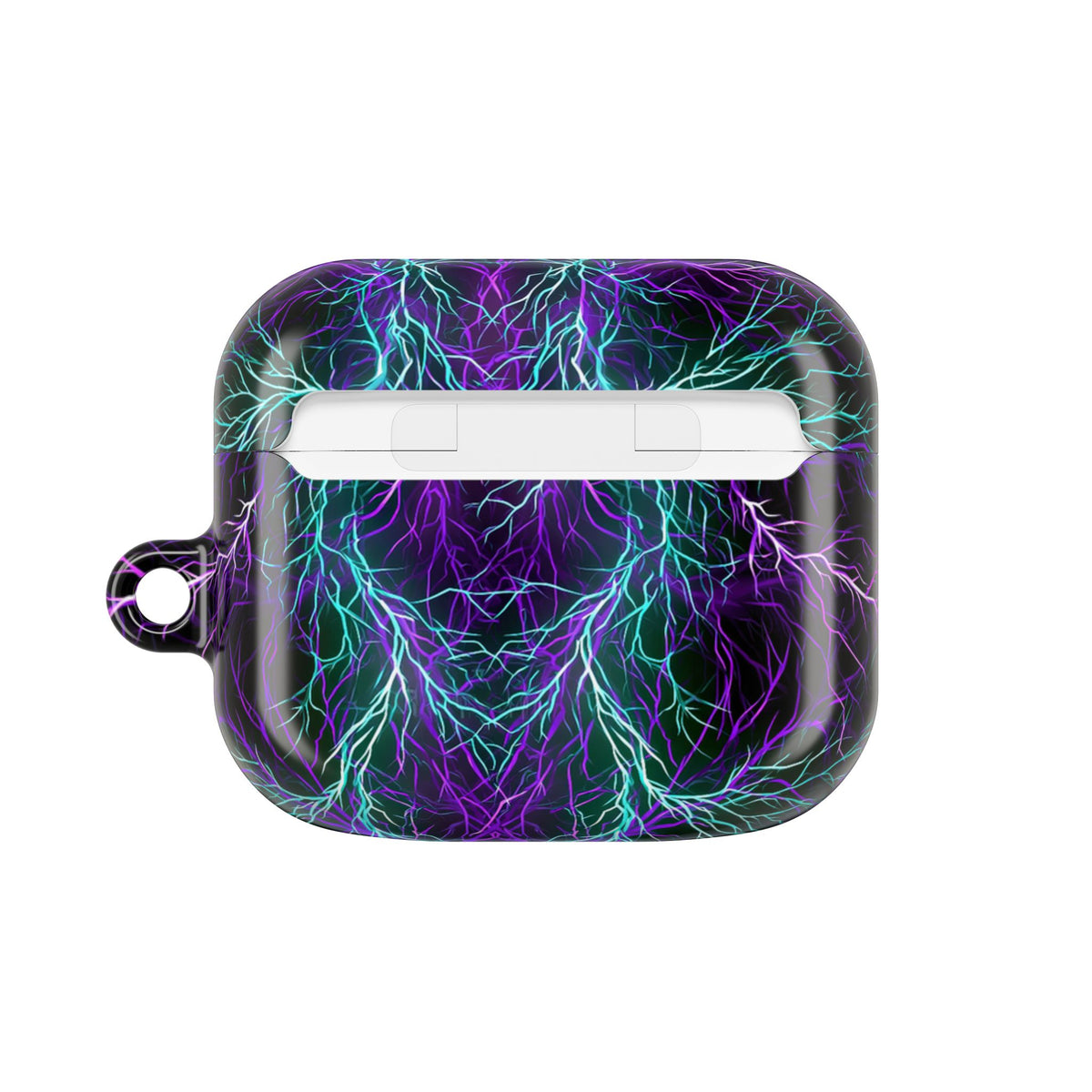 Electric Plasma Arbor · Hard Case for AirPods & AirPods Pro · Purple