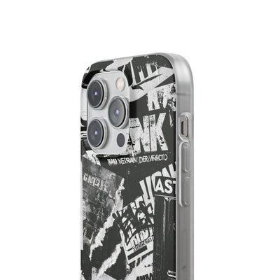 Underground Punk Collage · Lite Phone Case for iPhone ·  Black