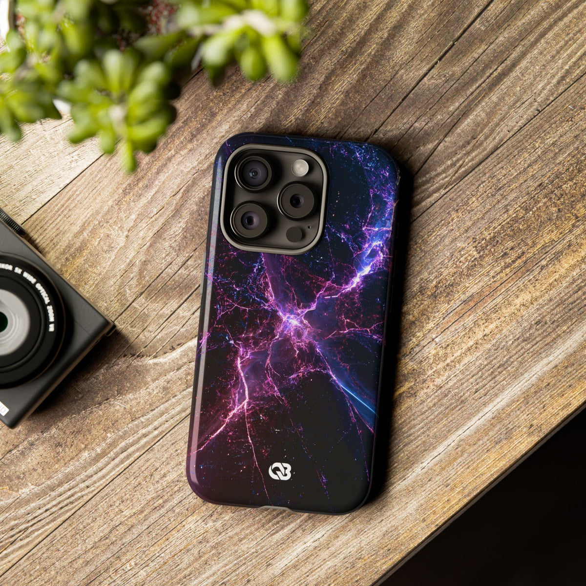 Neural Singularity · Tough Phone Case for iPhone · Black