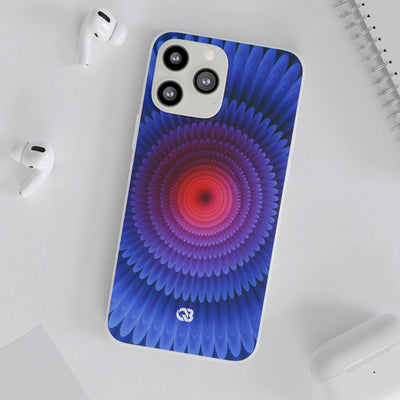 Radial Spectrum Bloom · Lite Phone Case for iPhone ·  Blue