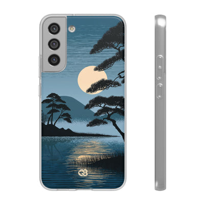 Blue Lite Phone Case for Samsung - Midnight Kyoto Pine