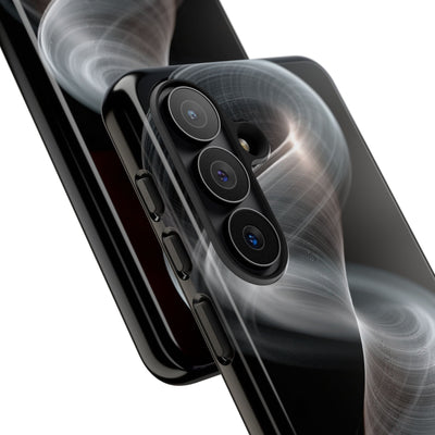 Luminous Vortex · Tough Phone Case for Samsung · Black