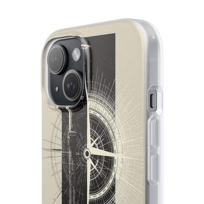 Beige Lite Phone Case for iPhone - Zenith Vector Spire