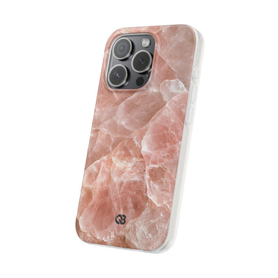 Rose Quartz Facet · Lite Phone Case for iPhone ·  Pink
