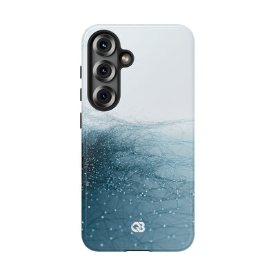 Teal Tough Phone Case for Samsung - Arctic Pulse Mesh
