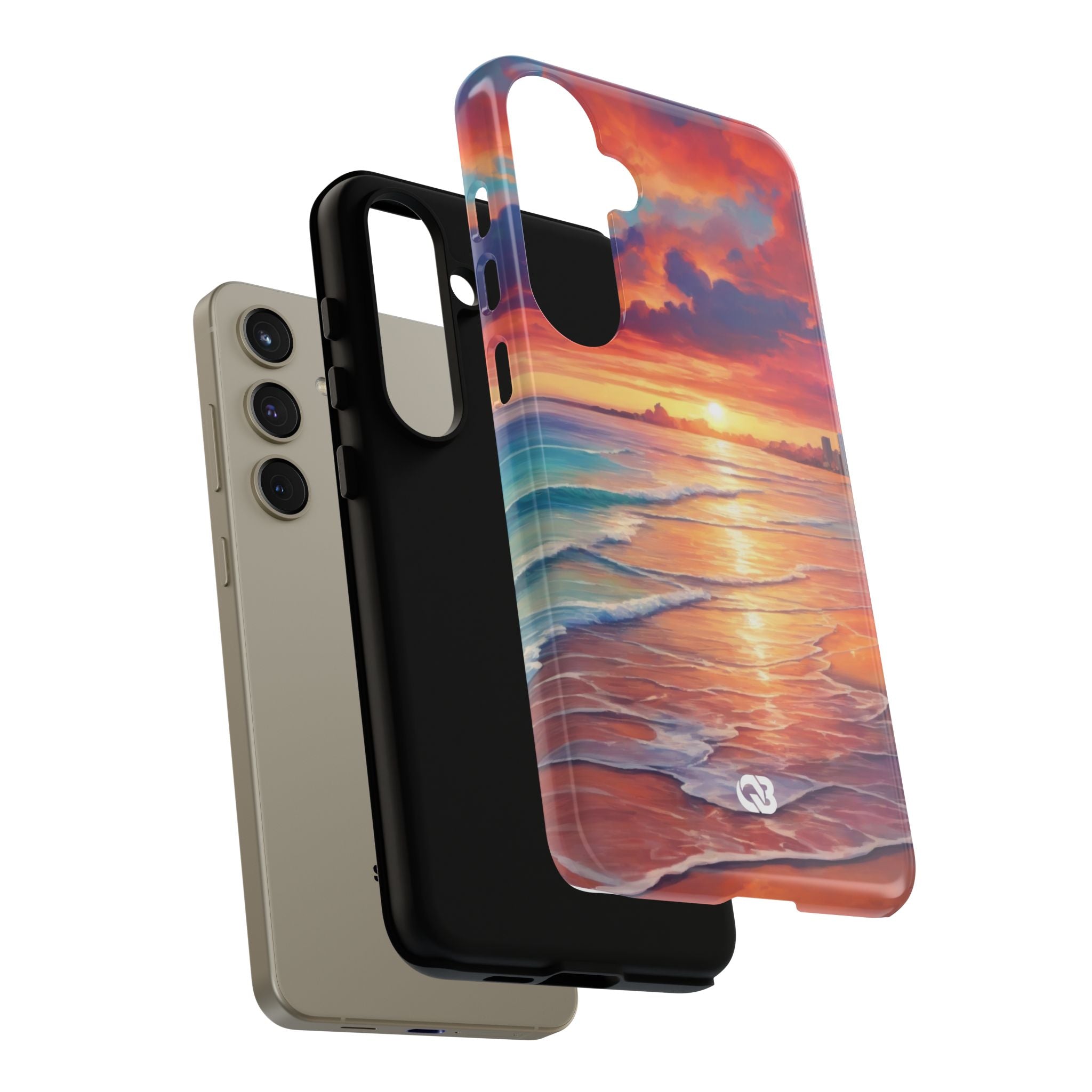 Crimson Shore Horizon · Tough Phone Case for Samsung