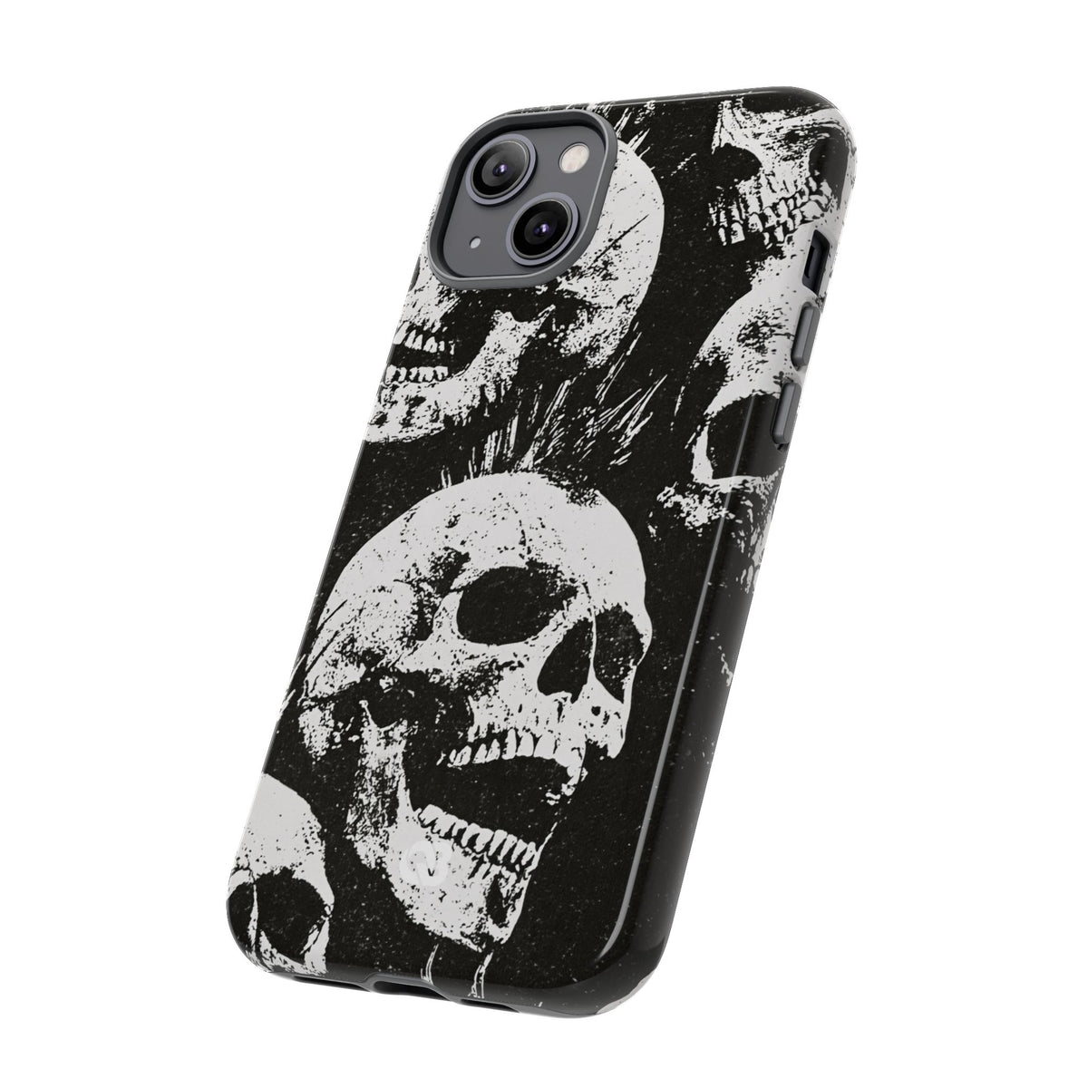 Punk Skull Riot · Tough Phone Case for iPhone · Black