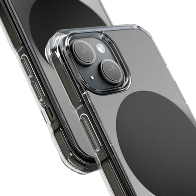 Grey Impact MagSafe Phone Case for iPhone - Matte Onyx Sphere