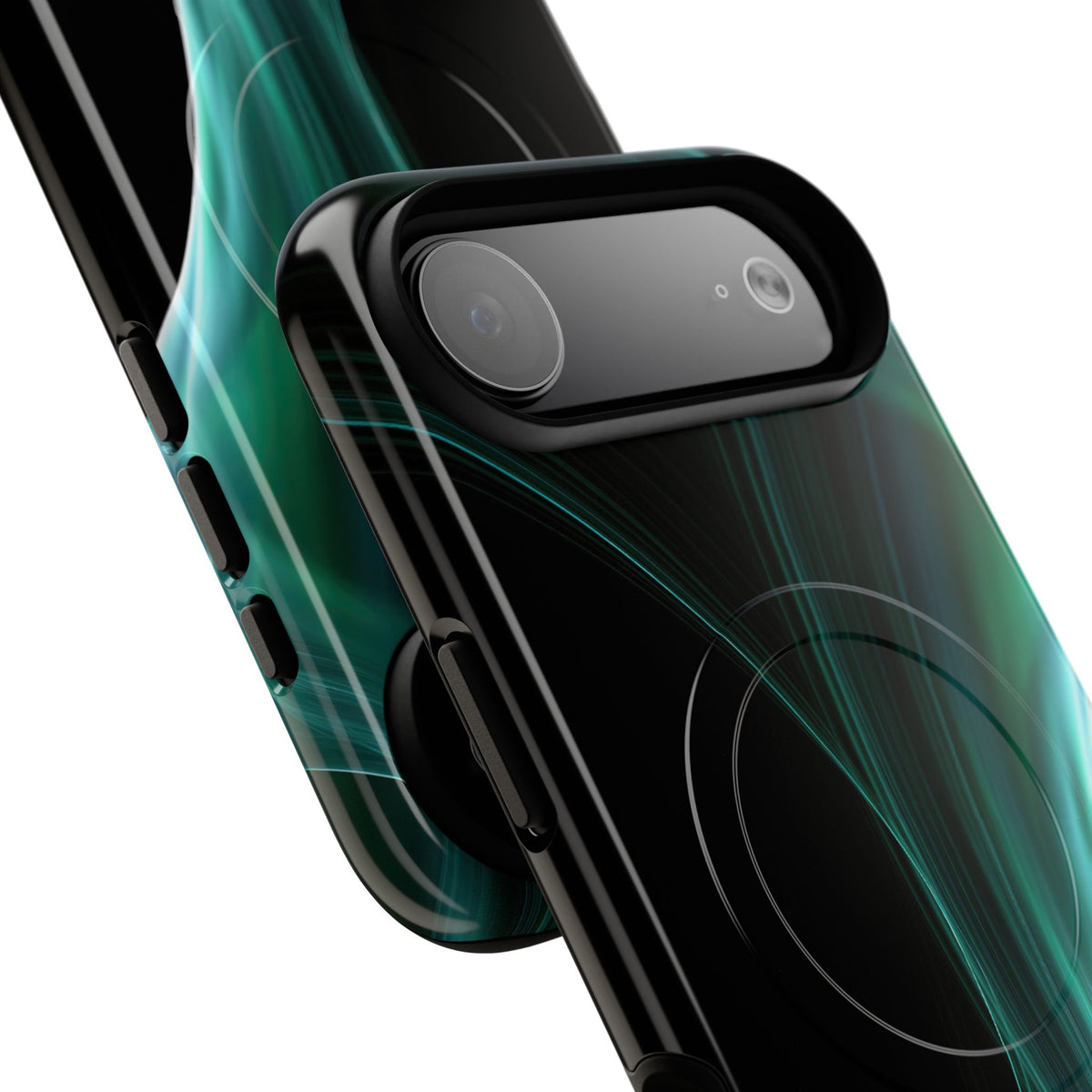 Emerald Lumen · Tough 2.0 Magnetic Phone Case for iPhone · Green